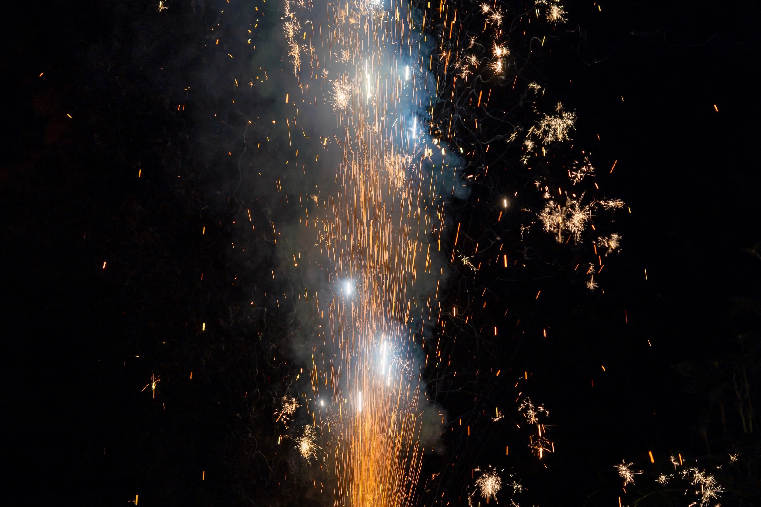Clouds And Fireworks