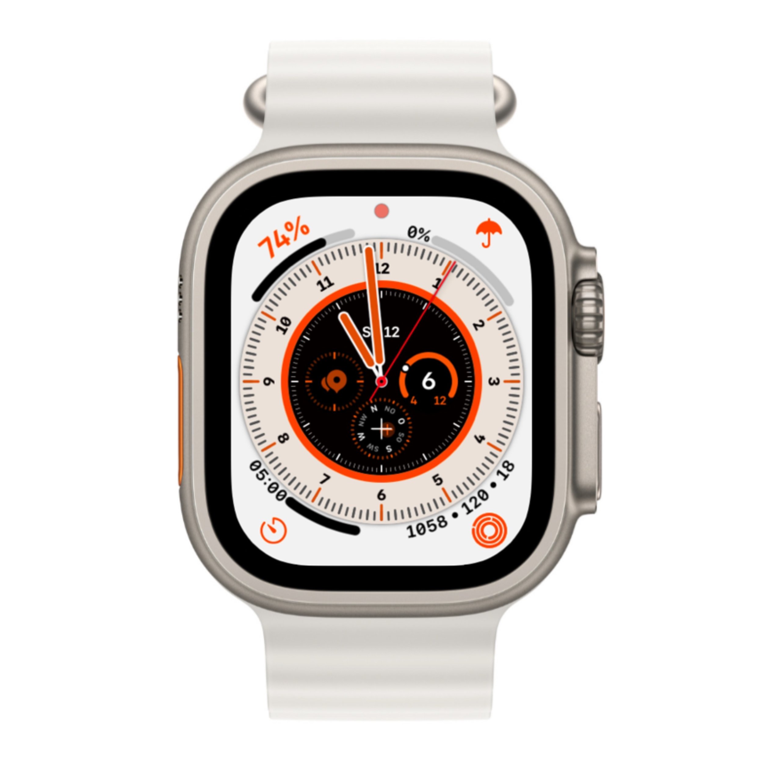 Zifferblätter für die Apple Watch Ultra — zeiPAD