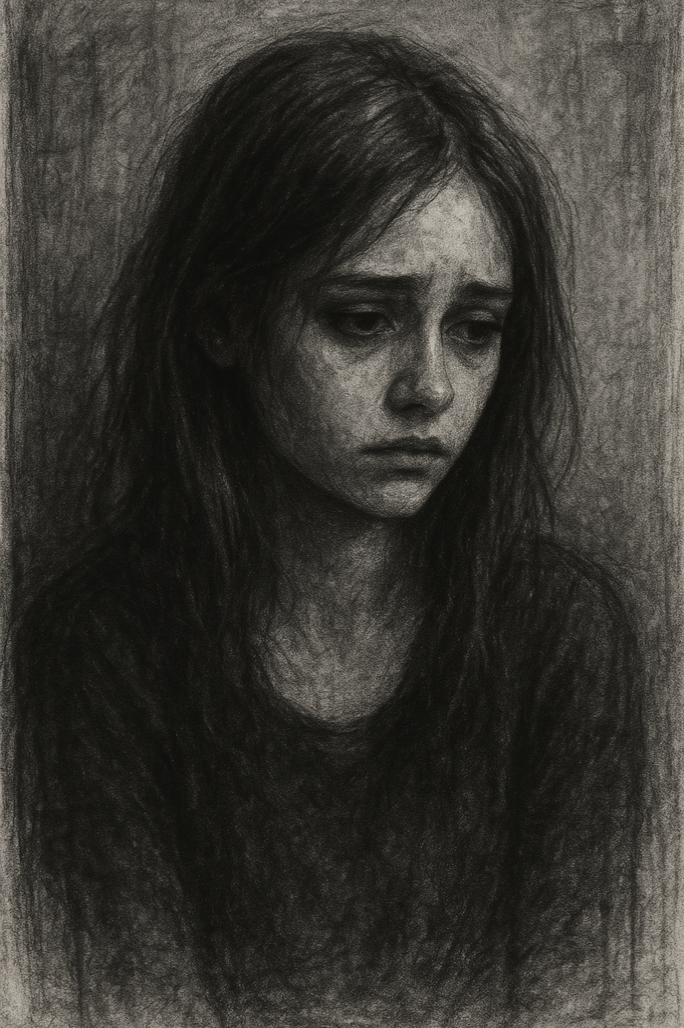 Triste jaula, su mirada