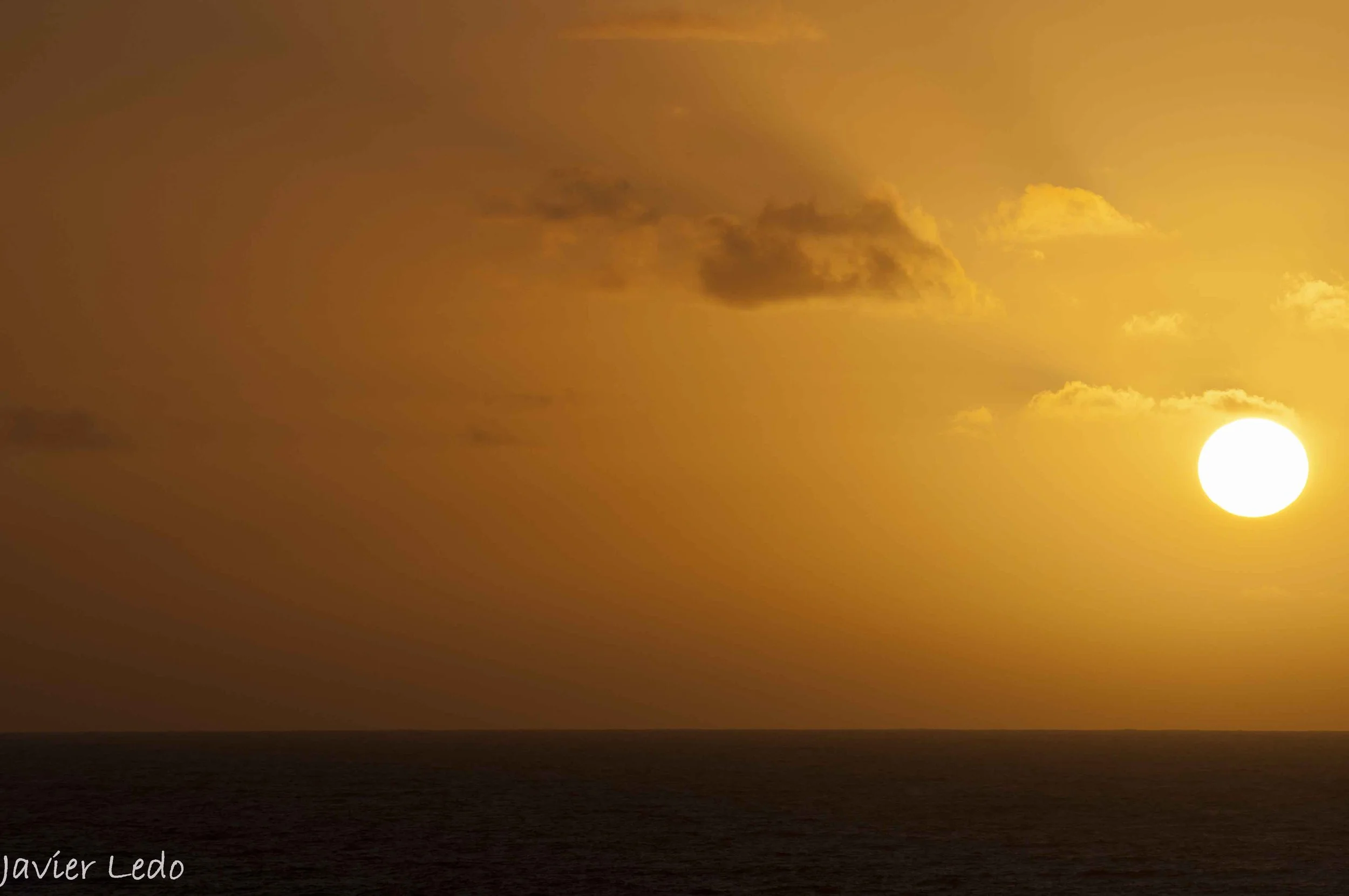  Atardecer en la costa de Tindaya 