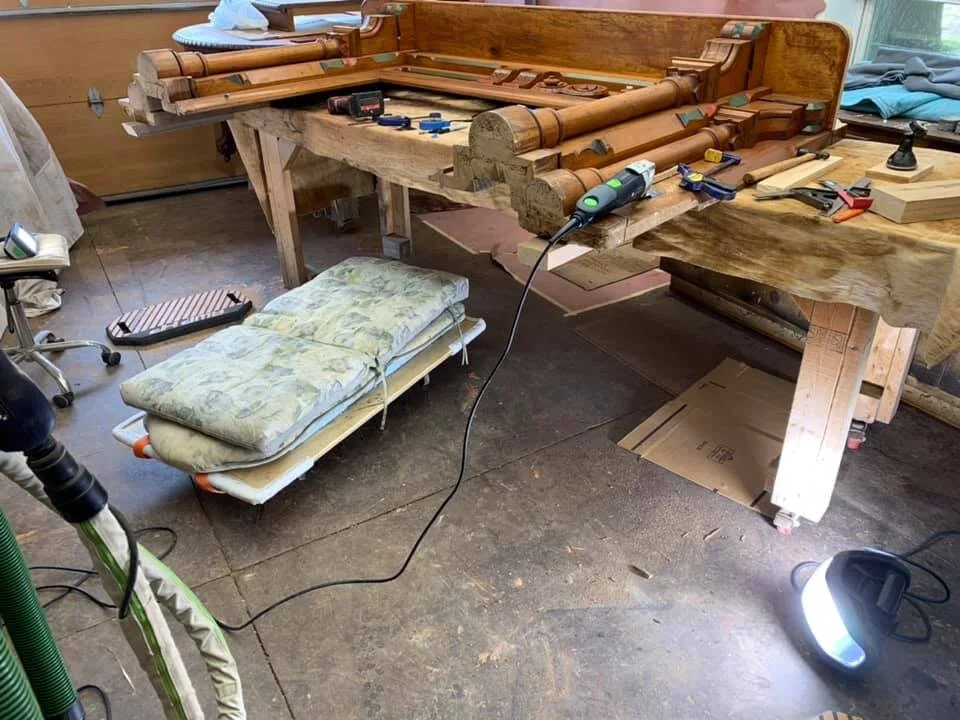 fireplace mantle IN WORKSHOP 1 IMG_4867.JPG