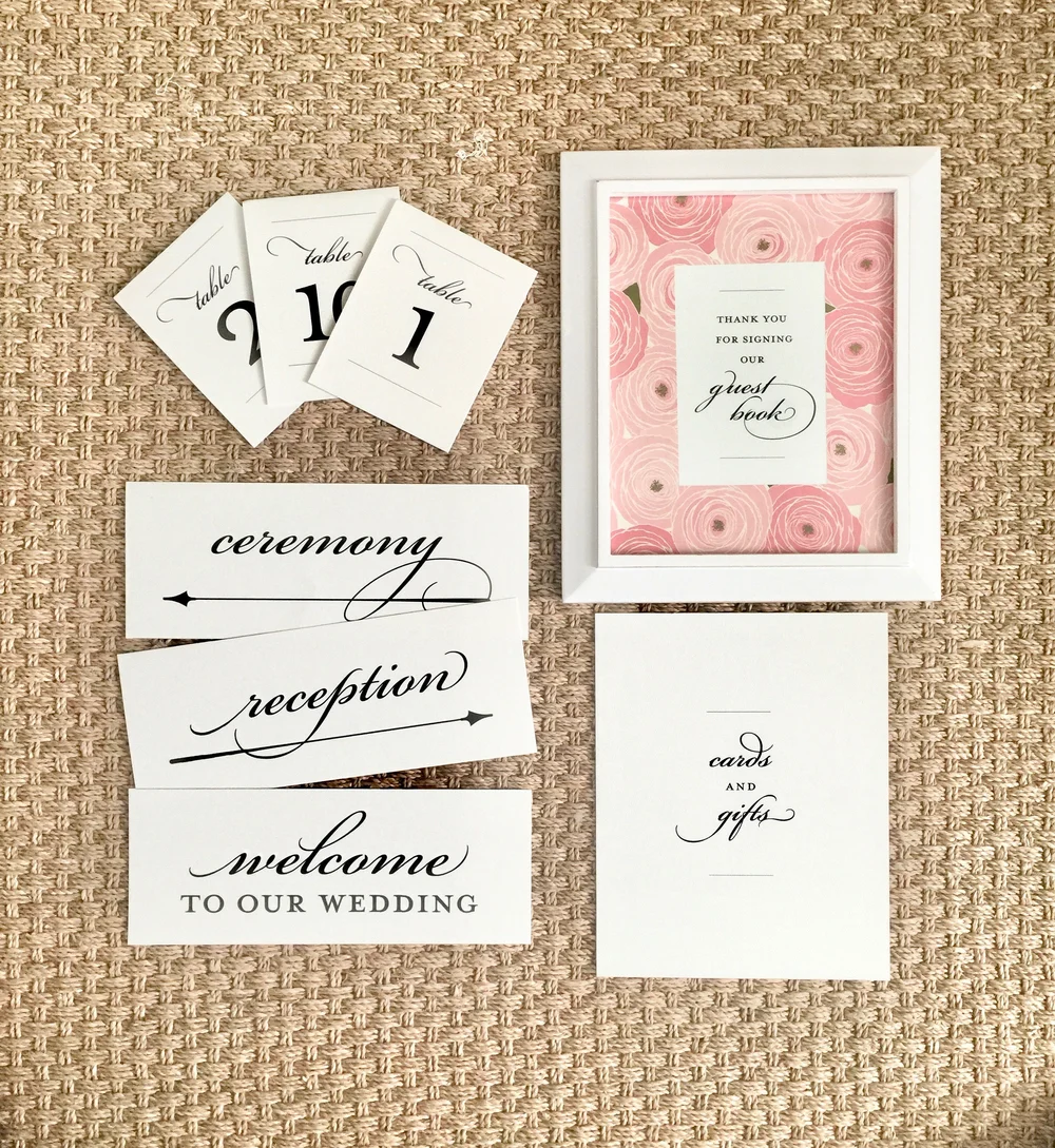 Diy table numbers for wedding reception | Beachweddingtips.com