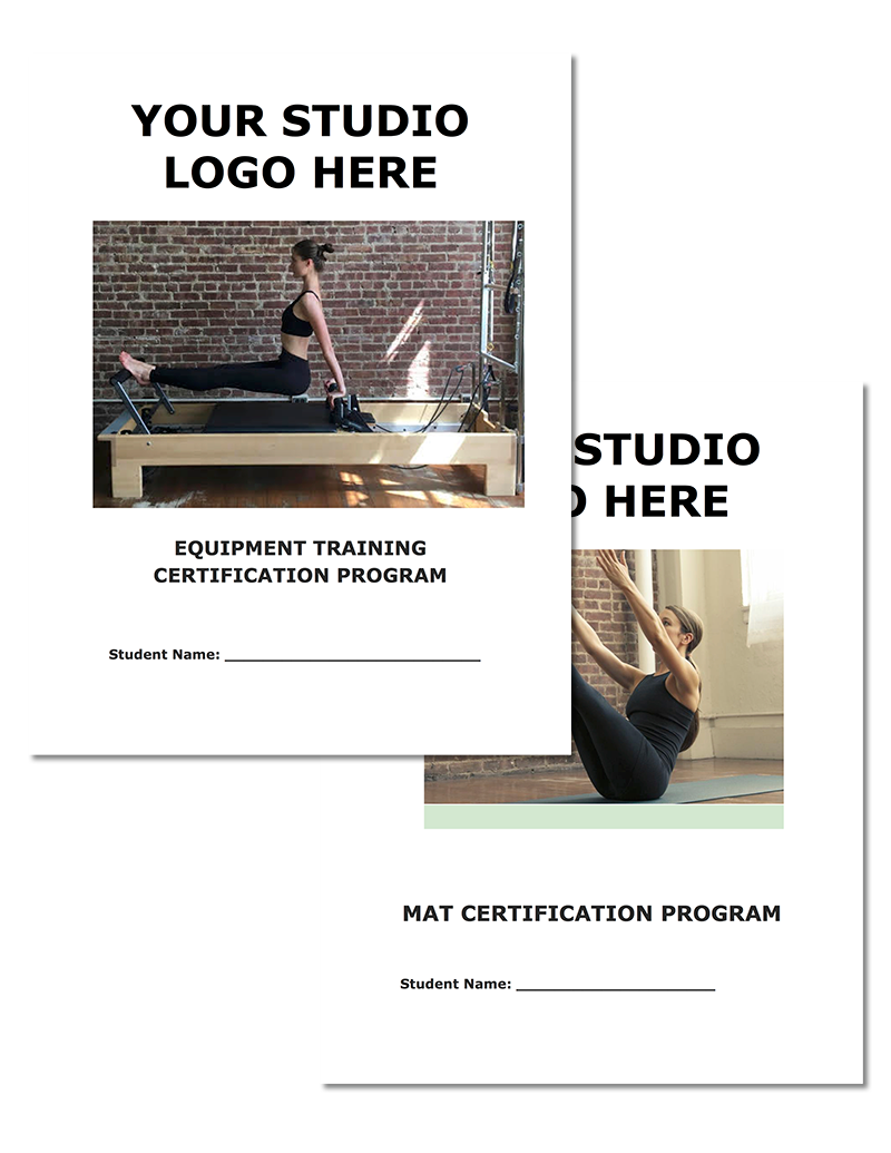 Mat & Equipment Teacher Training Program Manual