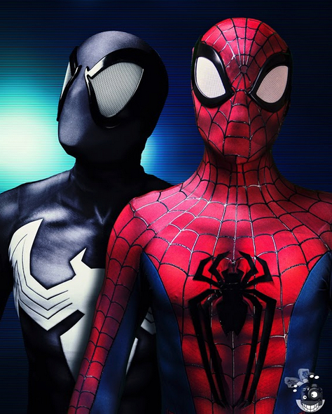 Jason Kiss & Matt Irizarry as SpiderMan by Sean Thompson