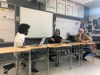 Chrissy Fellmeth and J.J. Sedelmaier panel discussion