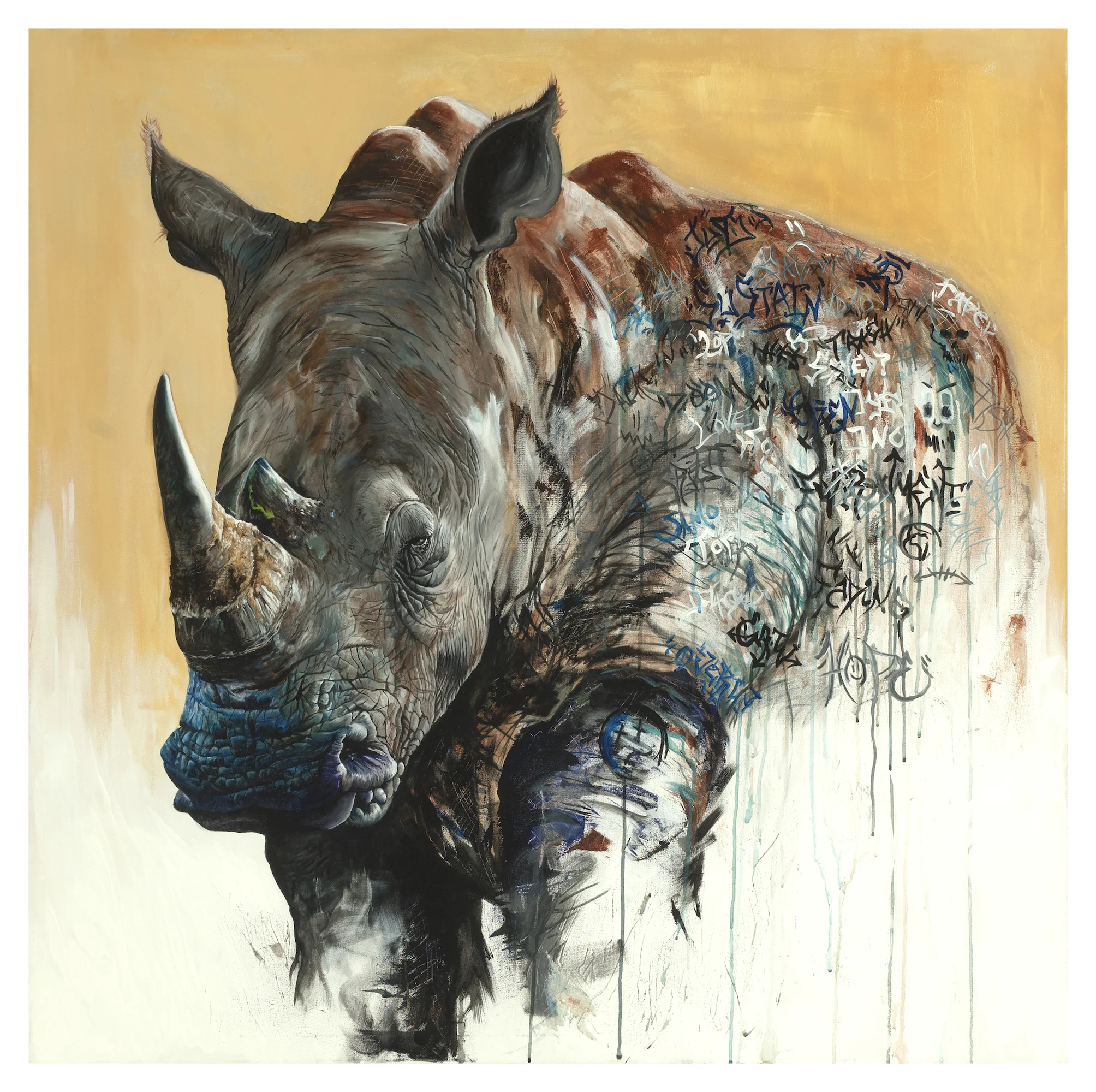 Acrylic on canvas (48" x 48") 2017