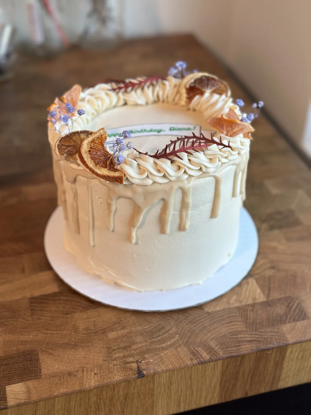 Signature Cakes Menu — Sweet Oak Bakery