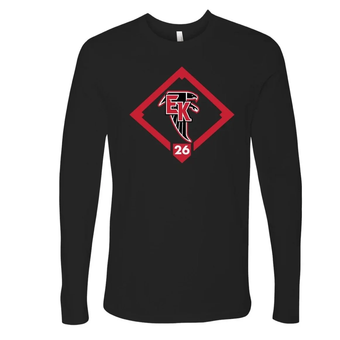 7. EK Plate Next Level Cotton Long Sleeve Tee (2 colors)