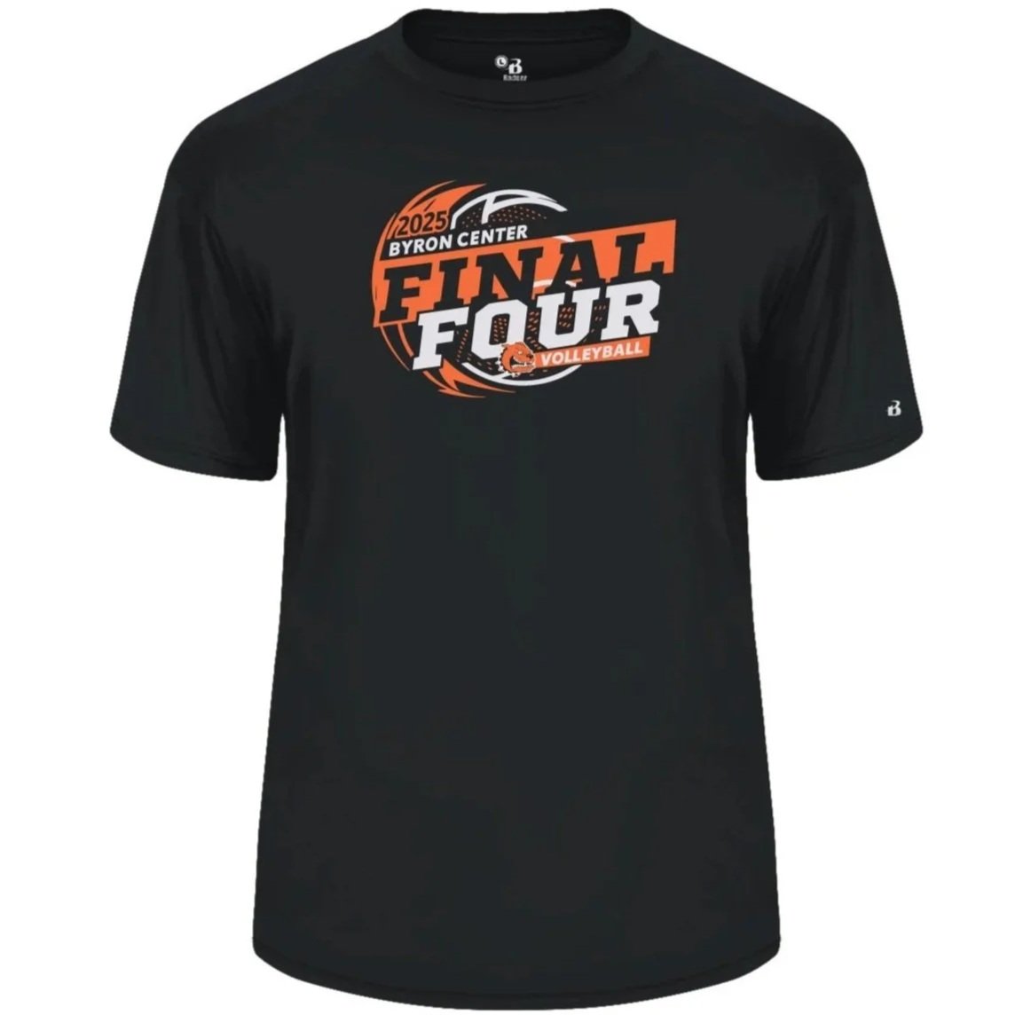 5. FRONT LOGO ONLY Badger Performance Short Sleeve Tee (Youth & Adult)