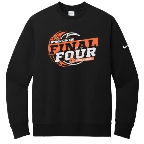 15. FRONT LOGO ONLY  Nike Crew  Fleece