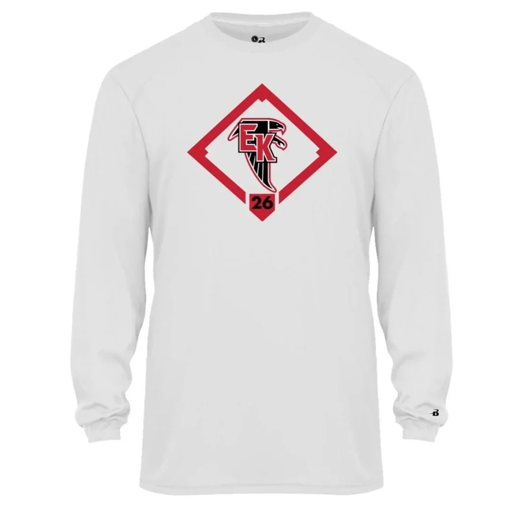 12. EK Plate performance Long Sleeve Youth & Adult (2 options)