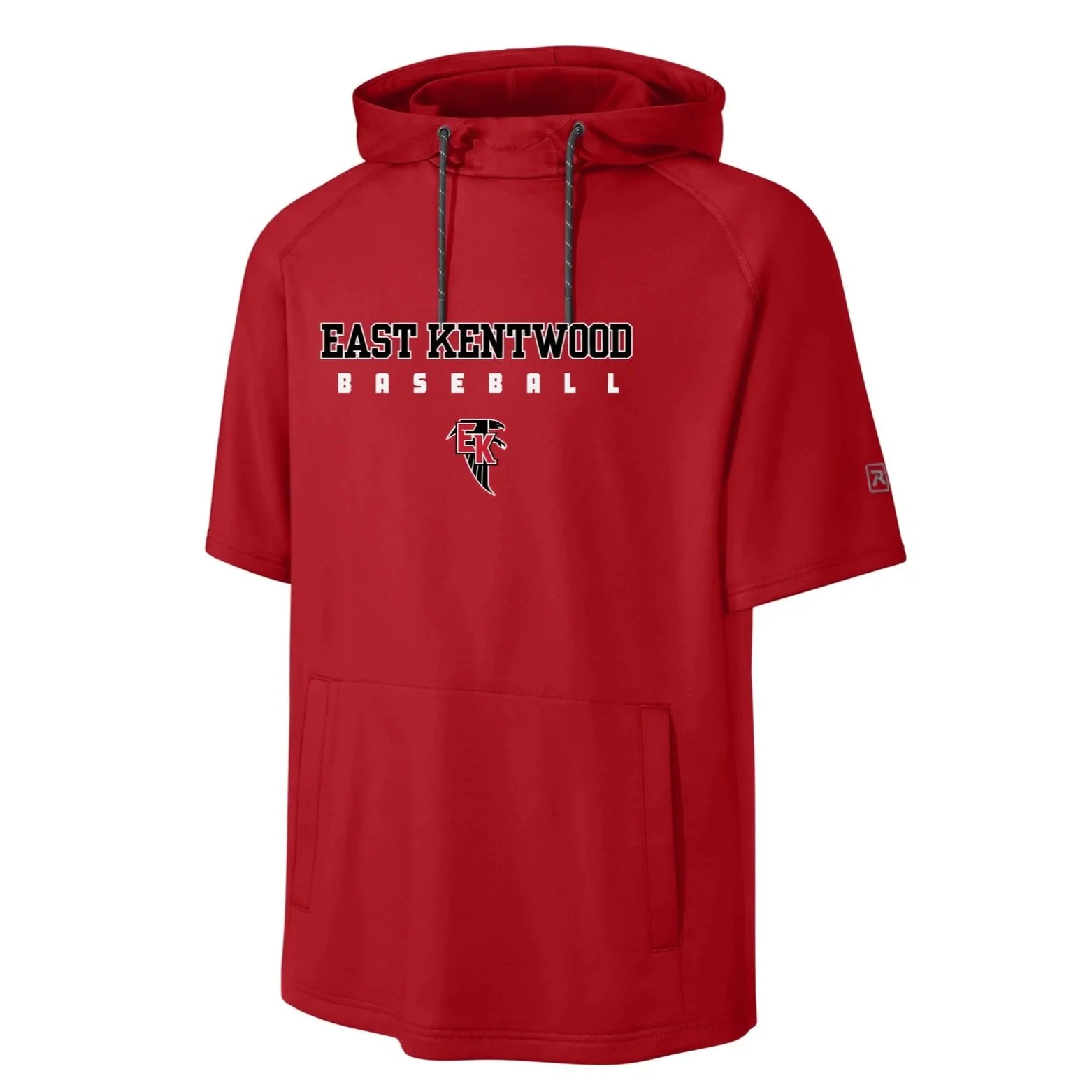 17.  EK Baseball Richardson Charge Short Sleeve Hoodie