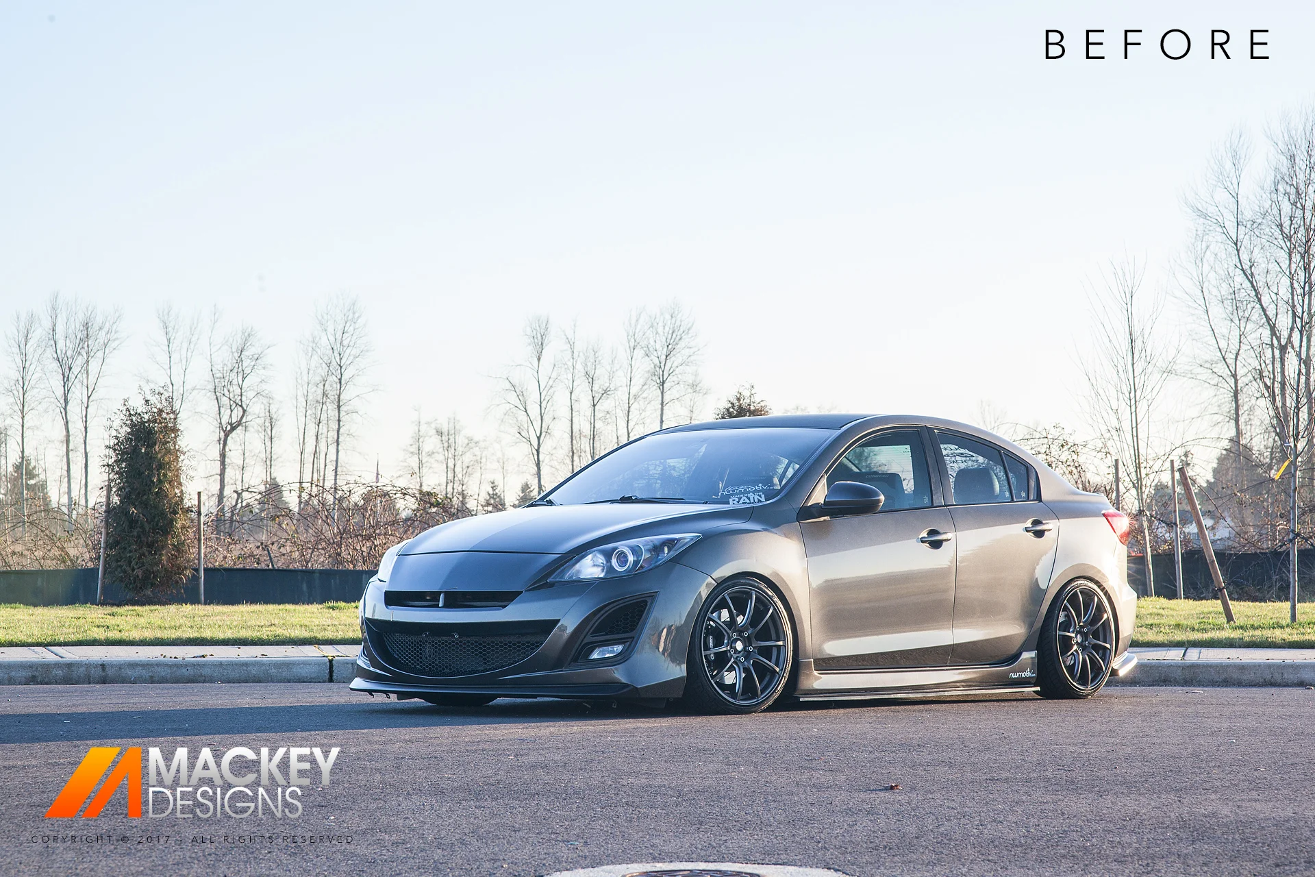 Automotive Photographer - Seattle - Josh Mackey - Mazda 3 Before