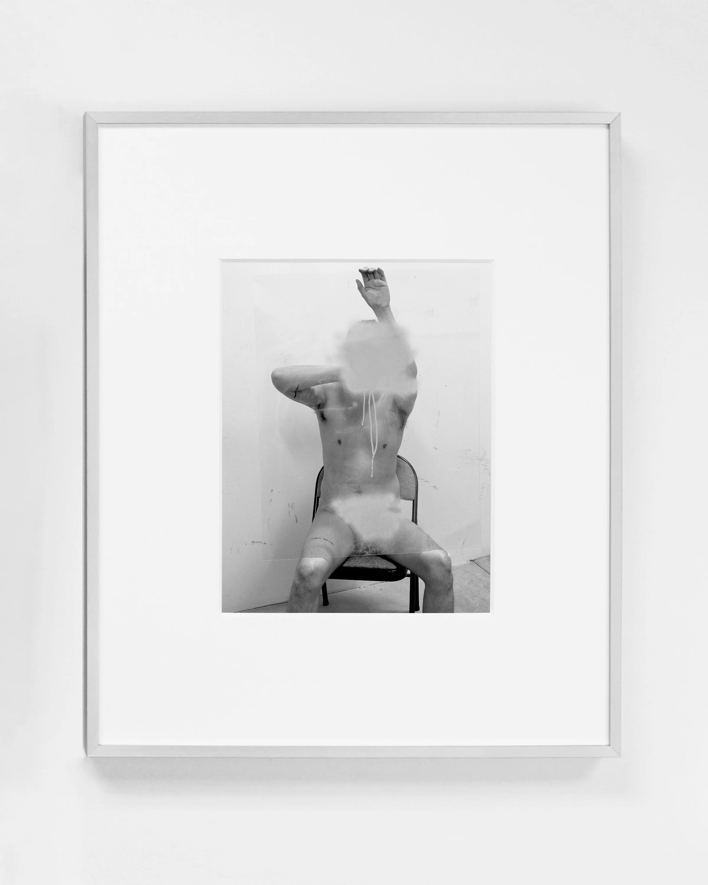 Untitled (Spray Censor), 11 x 14 Gelatin silver print in 20 x 24 frame, 2019