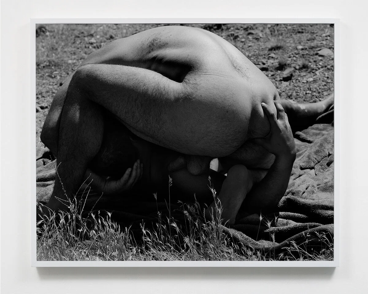 Reclining Monolith , 2019, Gelatin silver print, 16 x 20 inches (40.6 x 50.8 cm)
