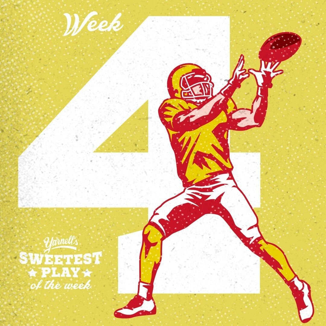 Voters and football fans, show us what you've got this week! Check out the nominees for Week 4 of #SweetestPlay and vote now at the link in our bio.