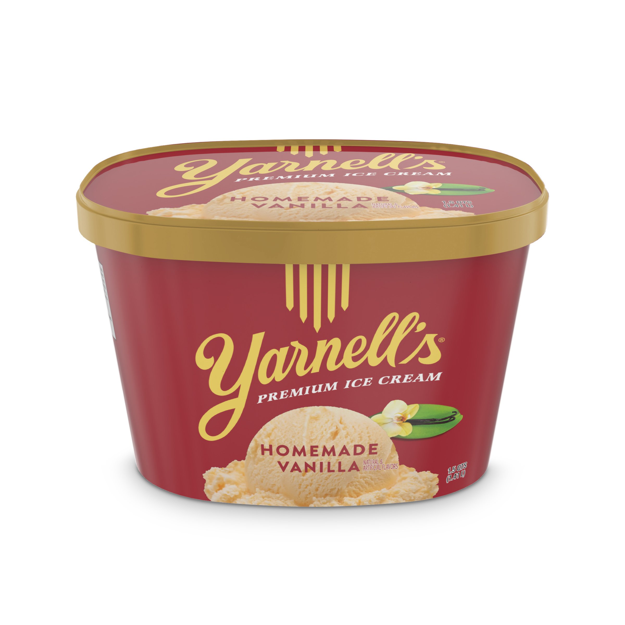 Yarnell's 48oz Premium Ice Cream Homeade Vanilla_E-Commerce_front.jpg