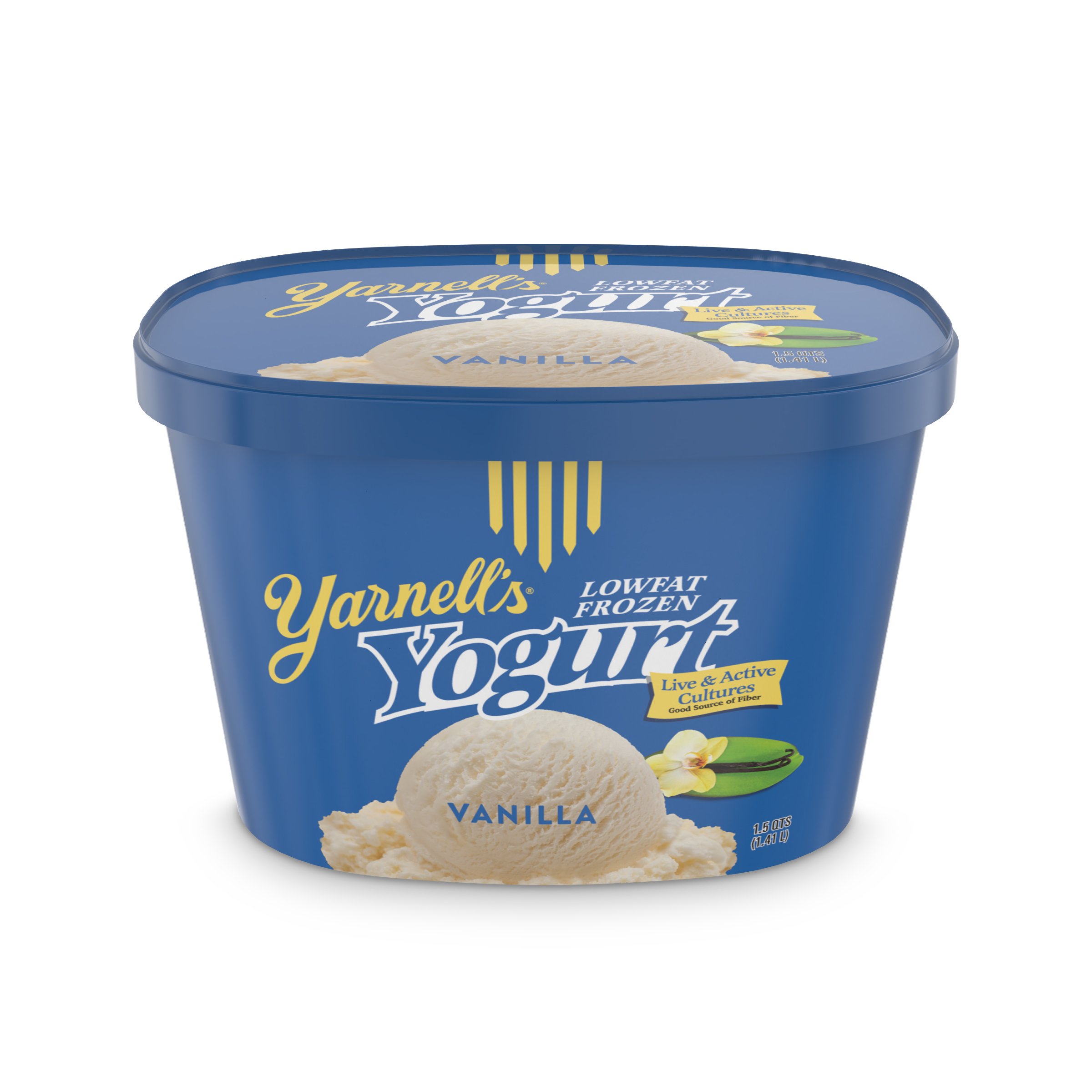 48oz Low Fat Frozen Vanilla Yogurt Scround Lid 048410_front.jpg