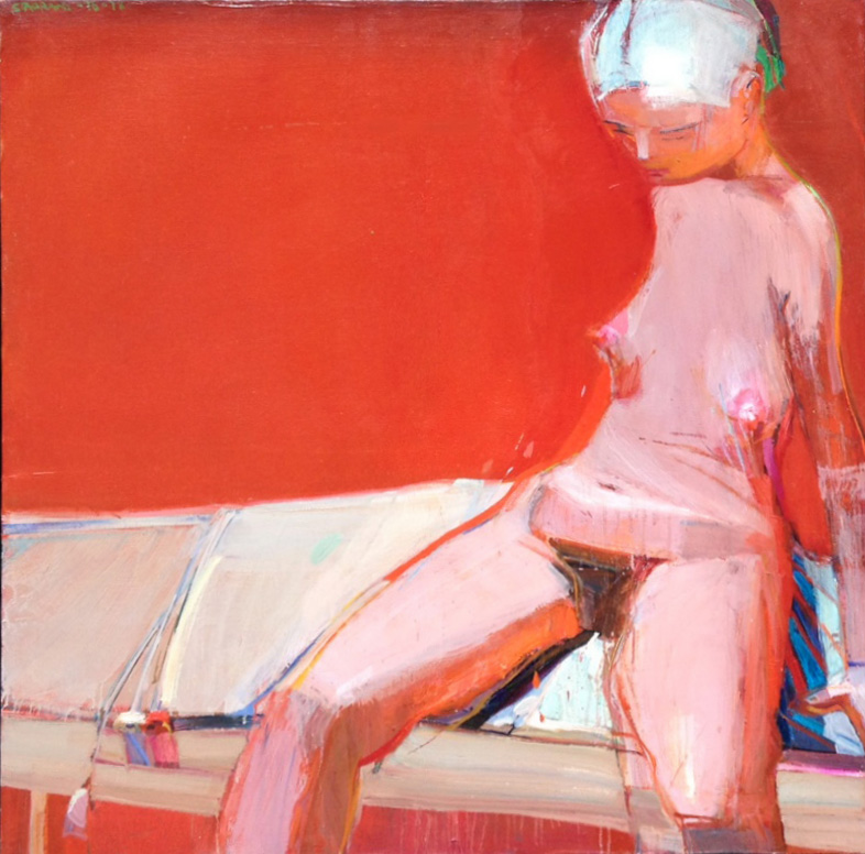 Raimonds Staprans - Nude with White Hair