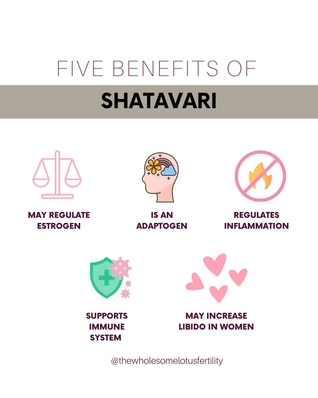 Shatavari, an ayurvedic herb, offers many female fertility benefits. I personally love it for certain female fertility cases!⁣
One benefit of shatavari is its potential to regulate estrogen levels in the body which can help in cases when estrogen is 