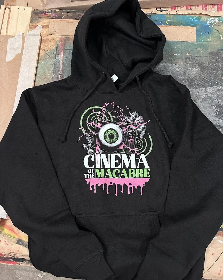 2024 CINEMA OF THE MACABRE PULL OVER HOODED SWEATSHIRT