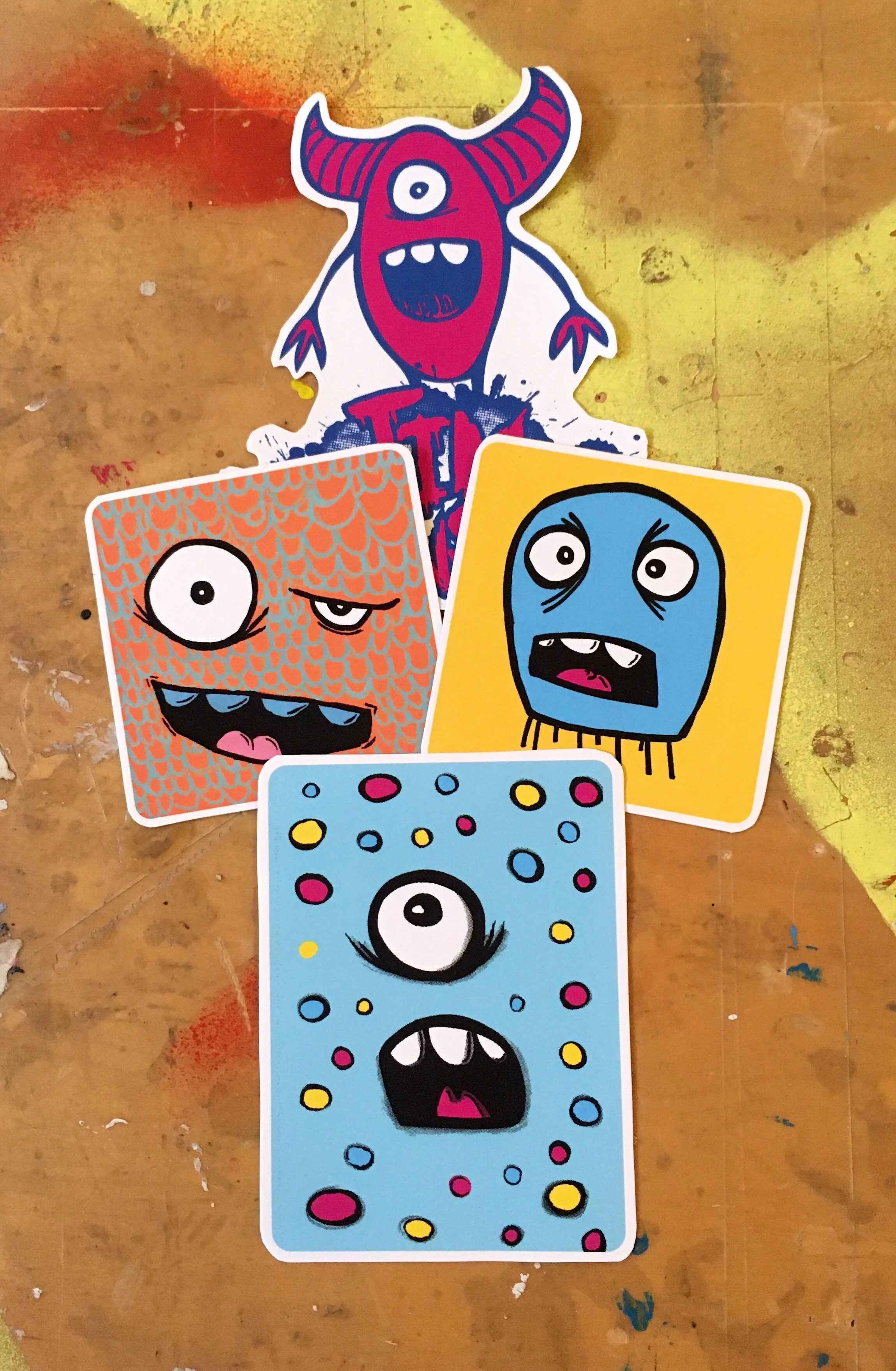 TIM MONSTERS STICKER PACK 3.JPG