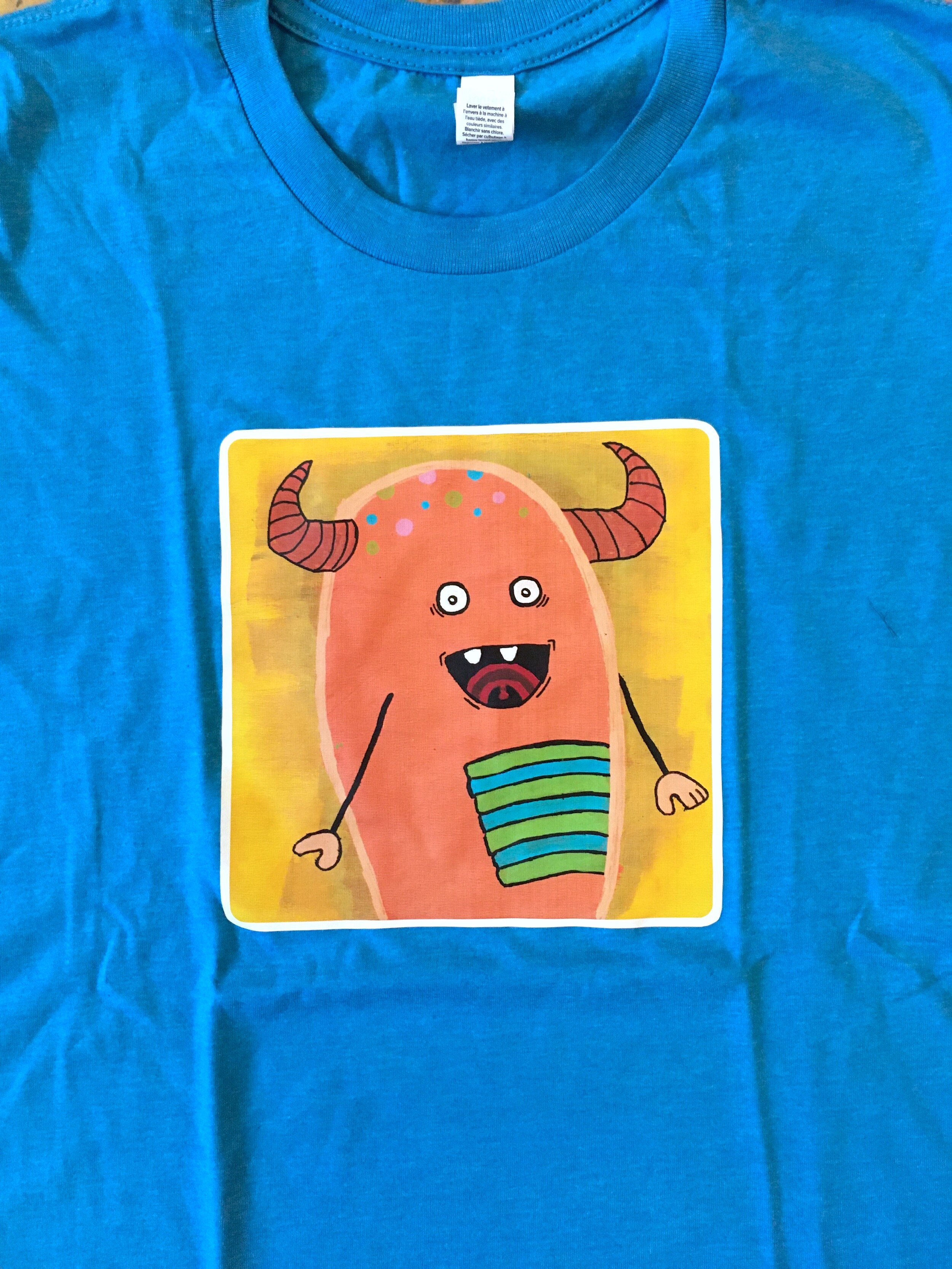 ORANGE WITH HORNS BLUE YOUTH L TEE 2.JPG