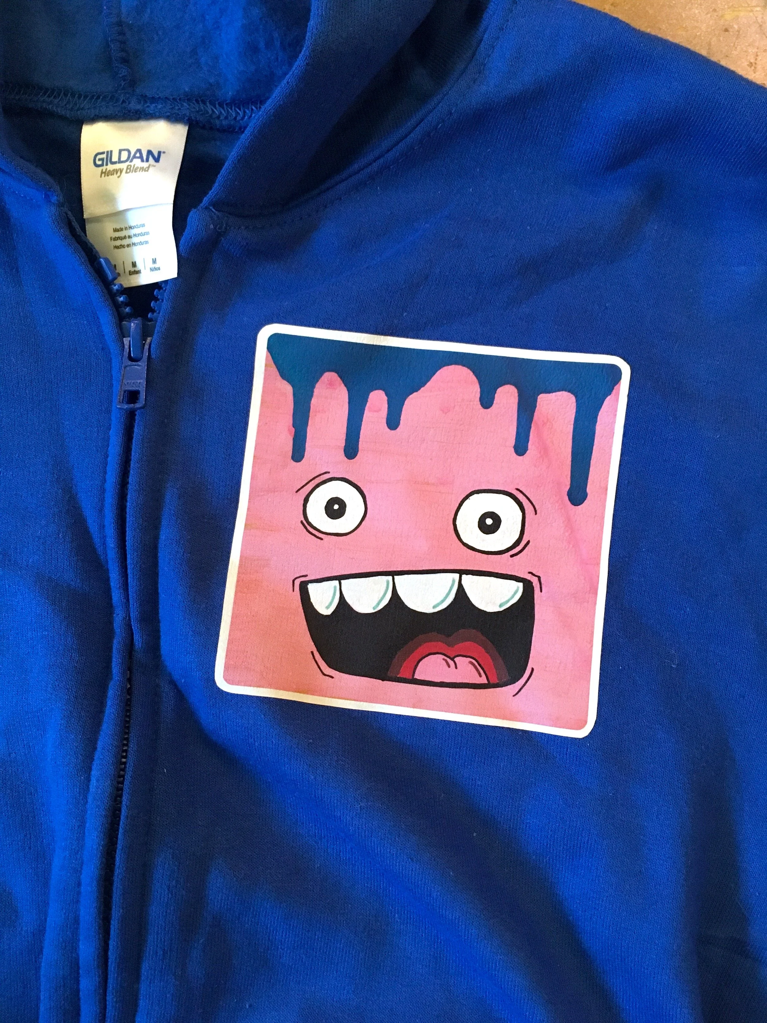 PINK DRIP BLUE YOUTH M HOODIE 2.JPG