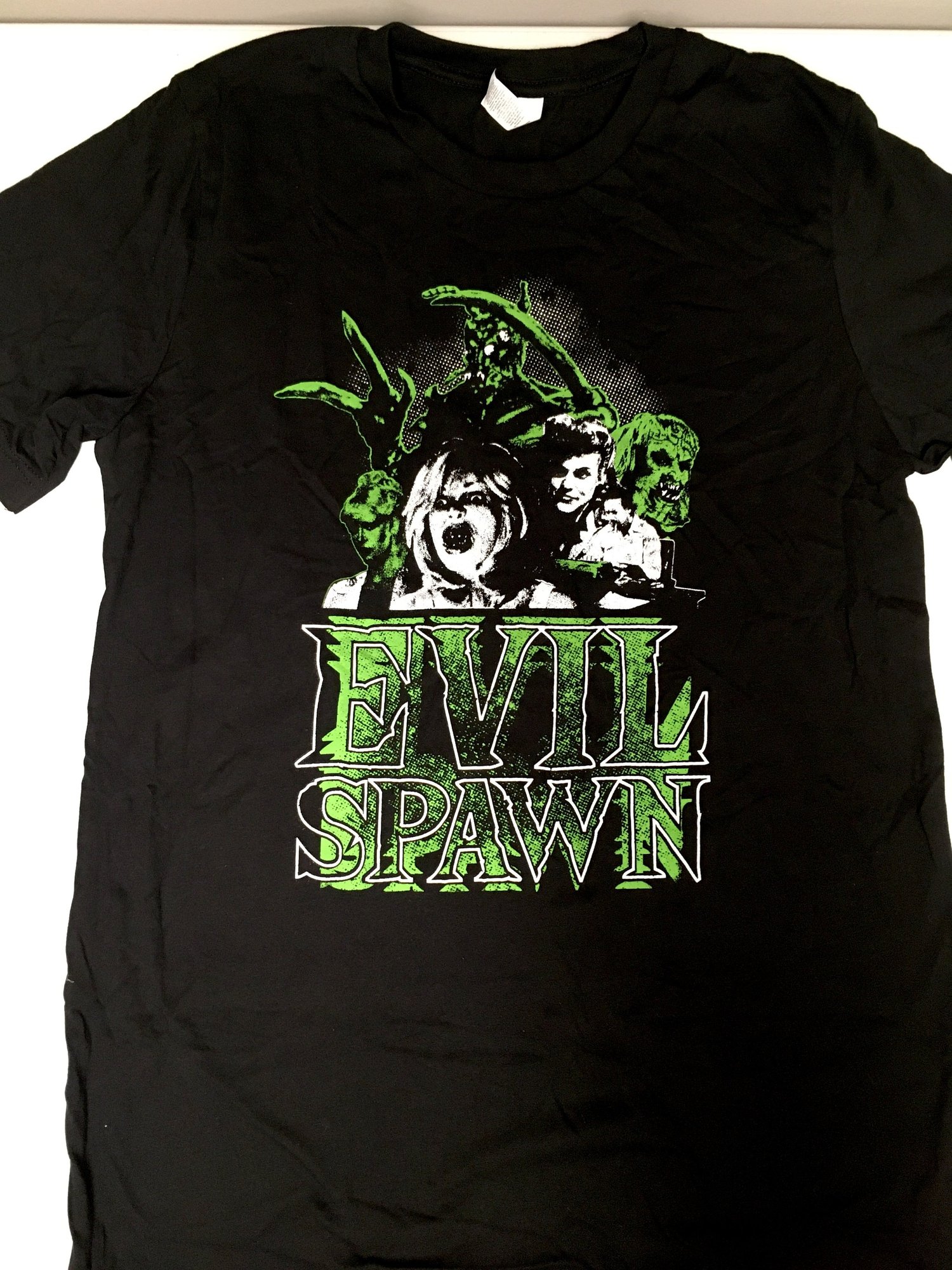 EVIL SPAWN screenprinted T-shirt — TIM MONSTERS! -