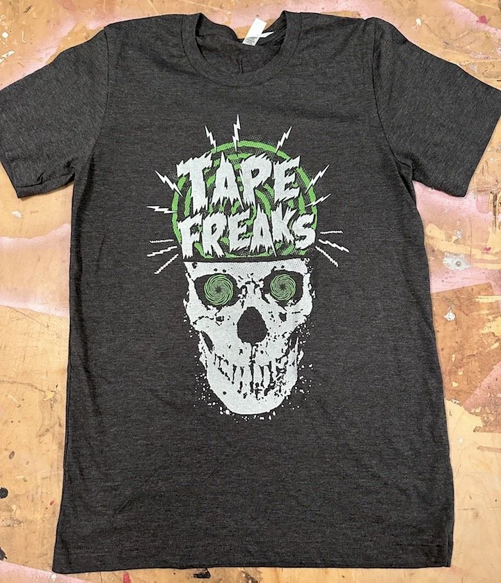 TAPE FREAKS 2023 SKULL T-SHIRT