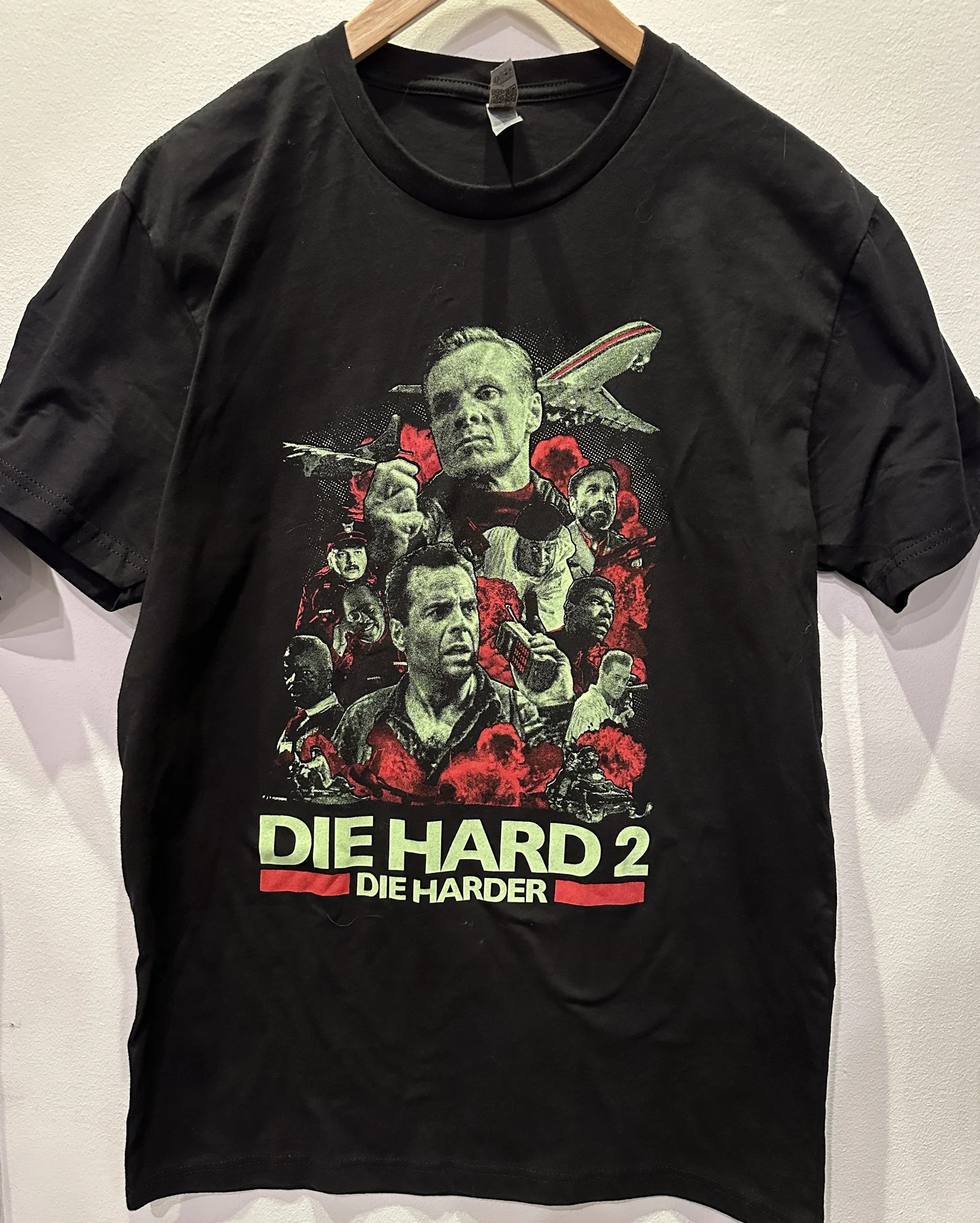 Limited run t-shirt for the film DIE HARD 2 — TIM MONSTERS! -