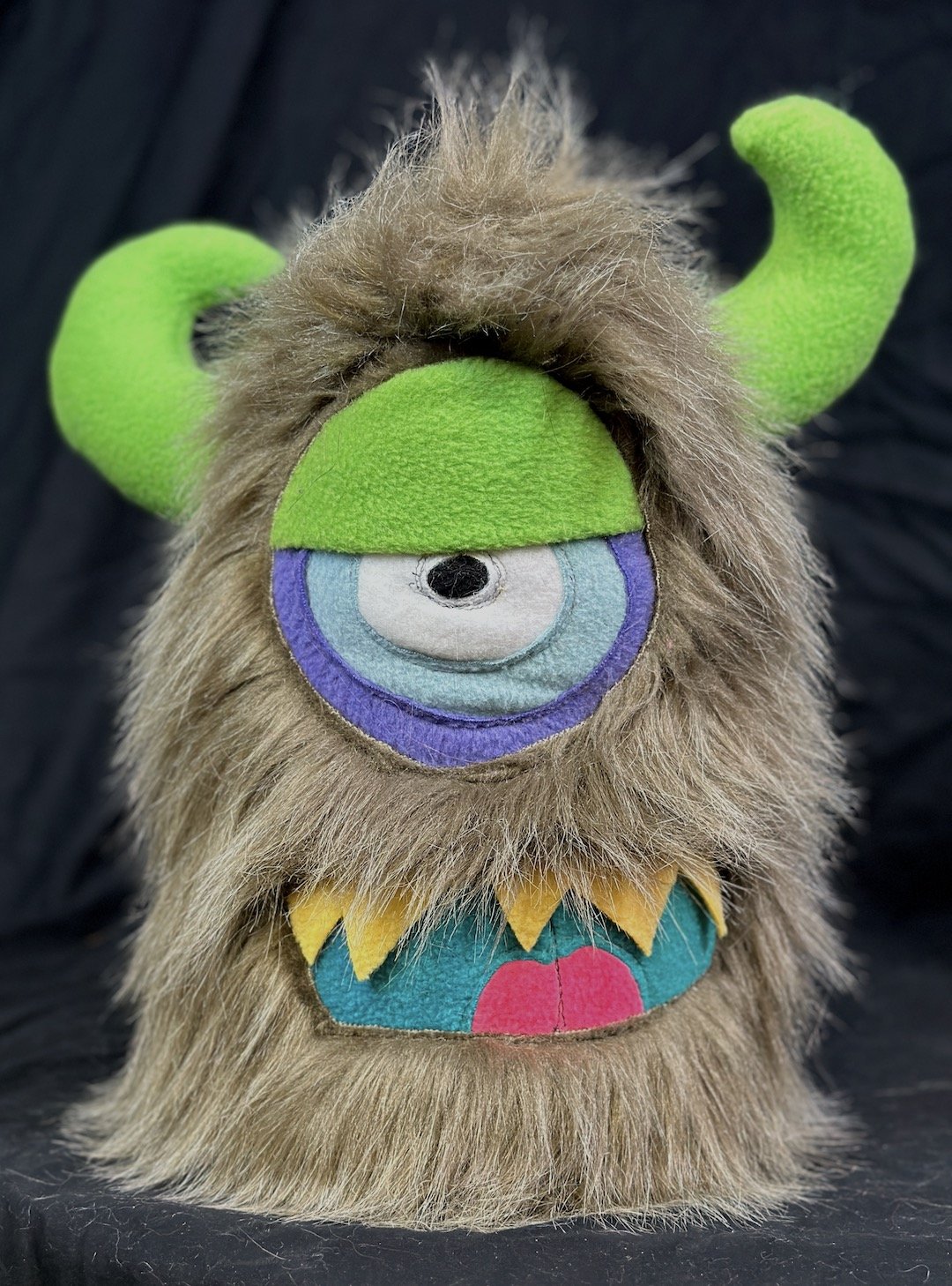 HANDMADE ONE OF A KIND PLUSH MONSTER  TIM MONSTERS! -