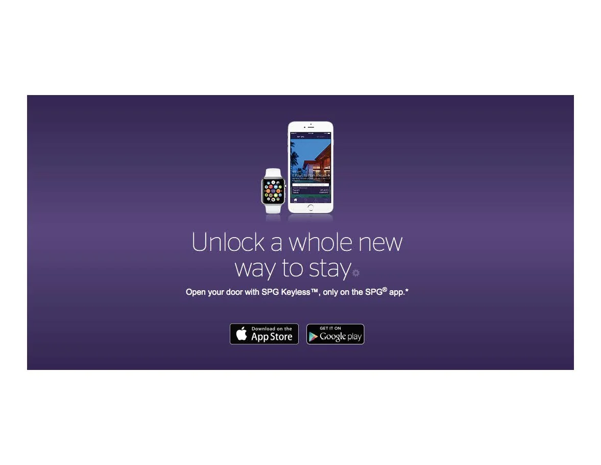 Developed UX content strategy including, writing, testing and overseeing navigational language for the SPG Keyless mobile experience.