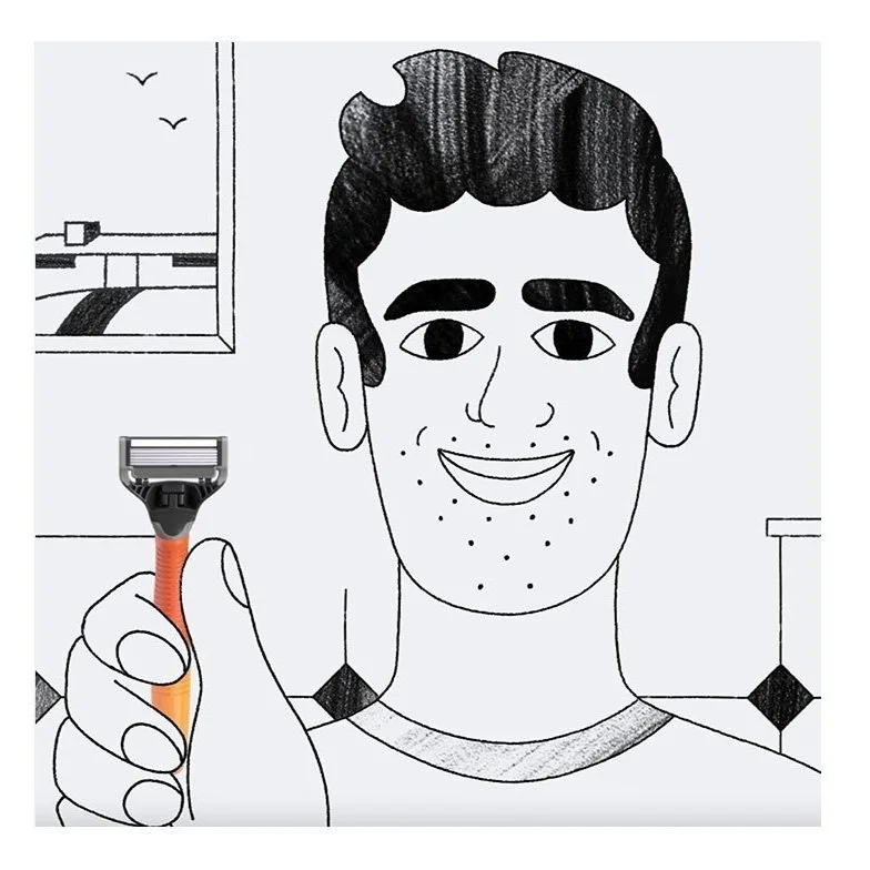  Oversaw script development for Harry’s partnership with Mythology &amp; Buck to develop direct-response commercial spots that explore 3 different razor qualities: comfort, value, and durability. We created the 360 omni-channel campaign in-house and 