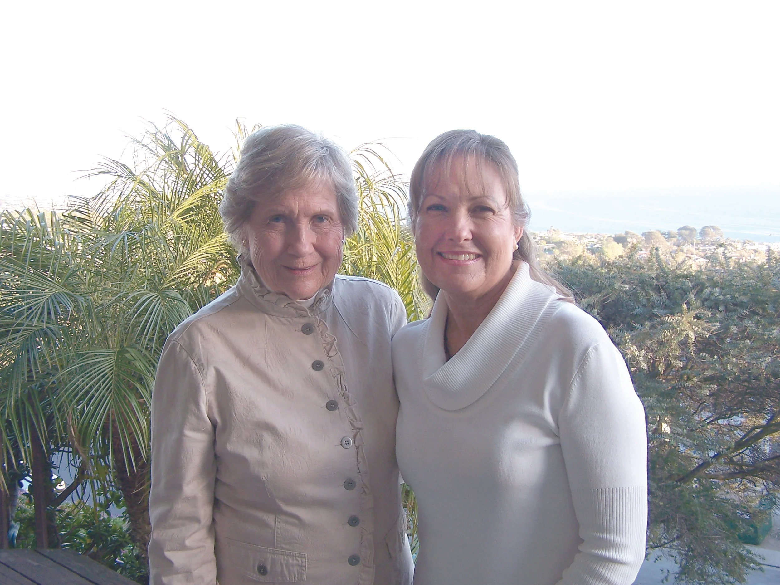 Charlotte Day with Leslie Lewis