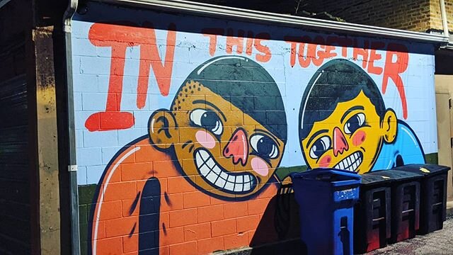 In this together. 18th Street and Hoyne #enpilsen