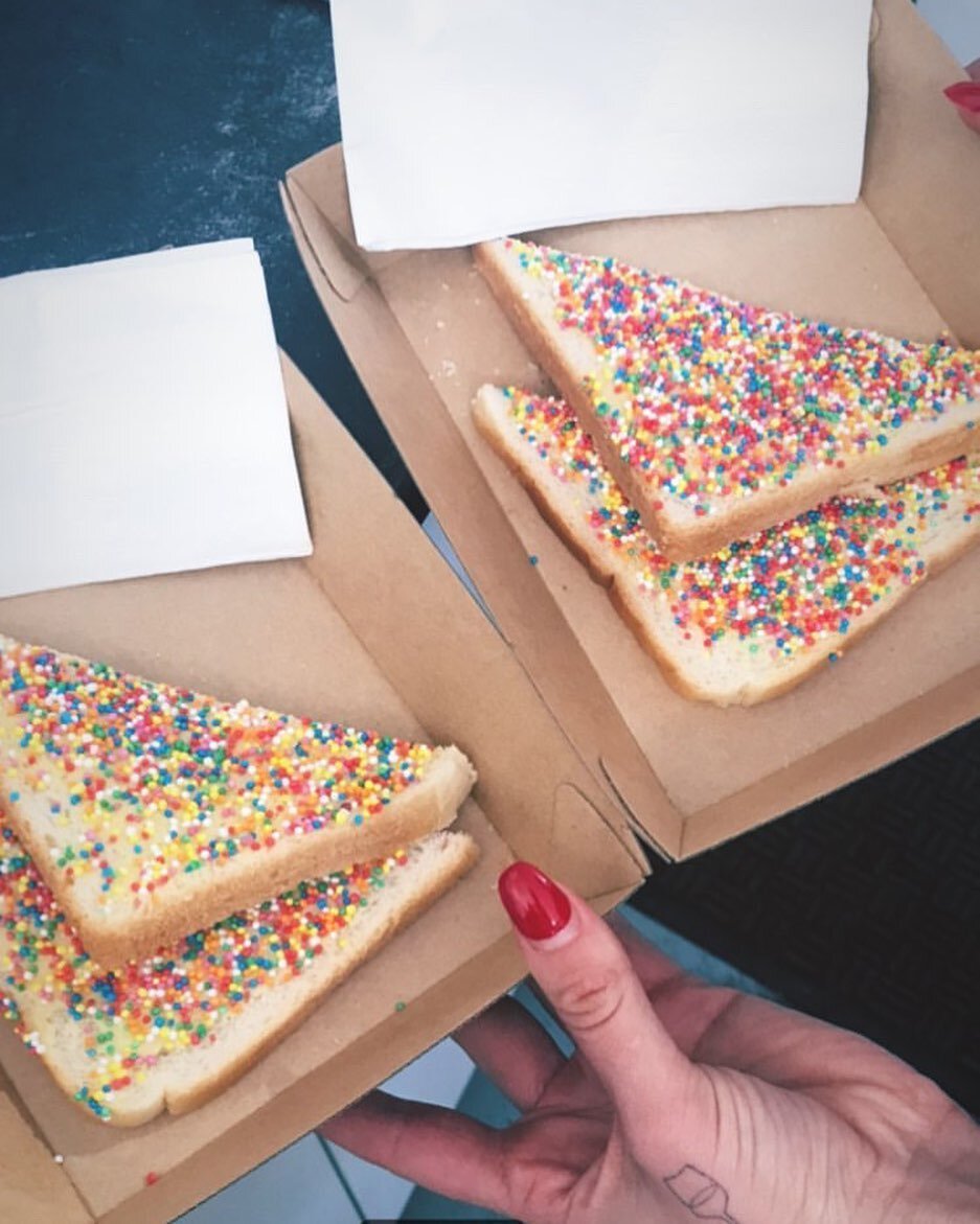 Fairy bread for the kids (and the big kids!) - because hey, who doesn&rsquo;t love fairy bread?! 
🧚&zwj;♀️🍞✨