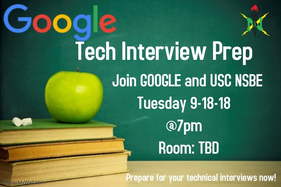 NSBE + Google Tech Interview Prep
