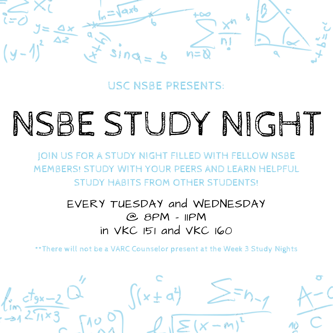 NSBE Study Nights