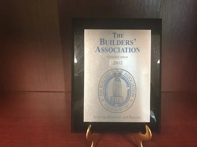 The Builders' Association Membership Recognition