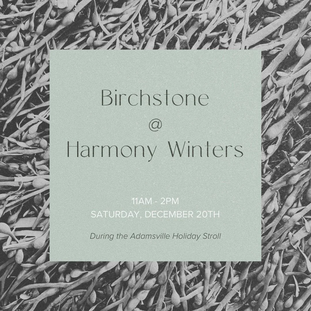 The ✨ONLY✨ holiday pop up this year! Tomorrow 11-3 @harmony.winters during the Adamsville Holiday Stroll!
.
.
.
.
#hydrosol #organicskincareproducts #seedtoskin