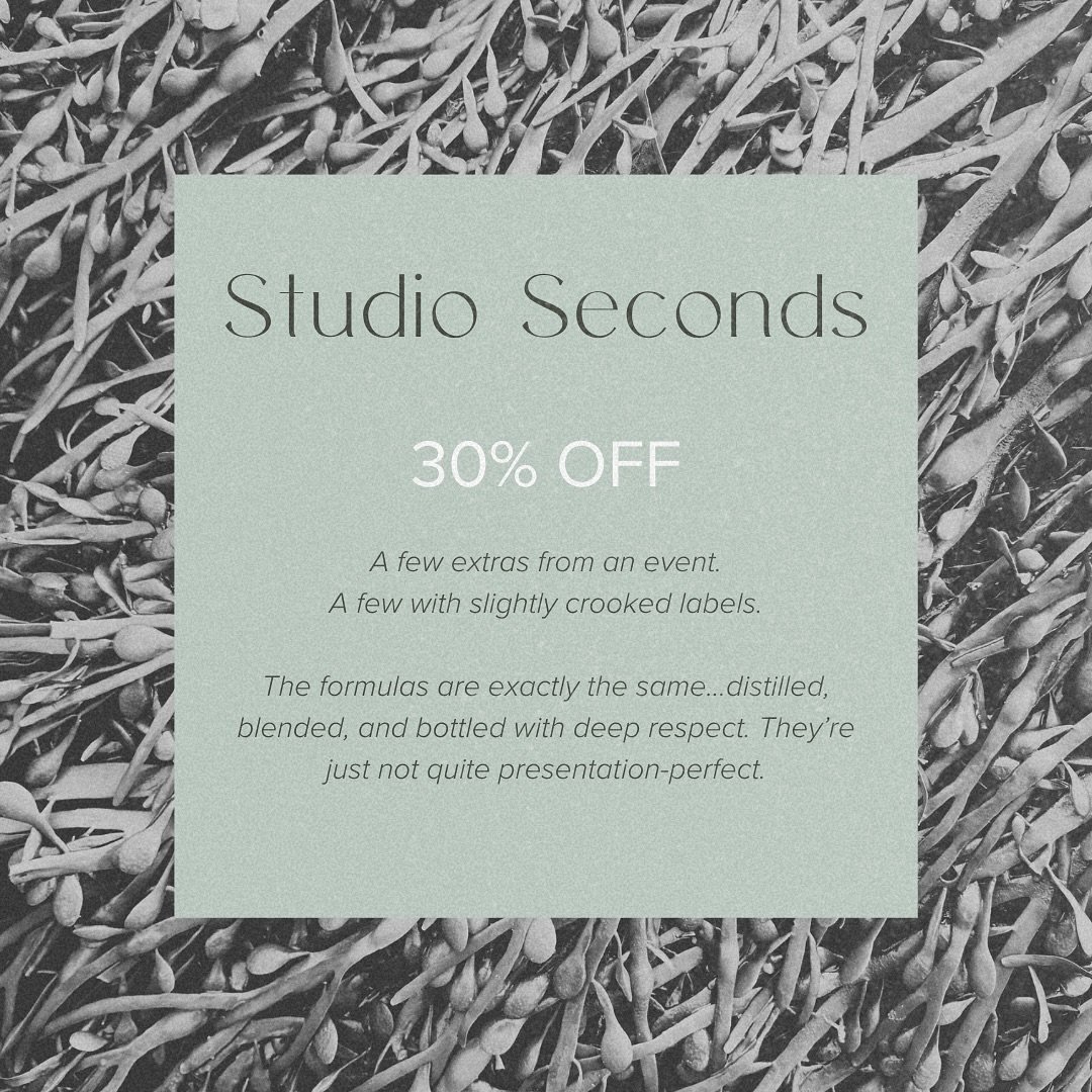 A small perk of being on the Birchstone newsletter?👇🏼
.
Early access to little things like this the recent Studio Seconds sale.
.
These are pieces with small cosmetic imperfections (usually a slightly crooked label), but the formulas themselves are