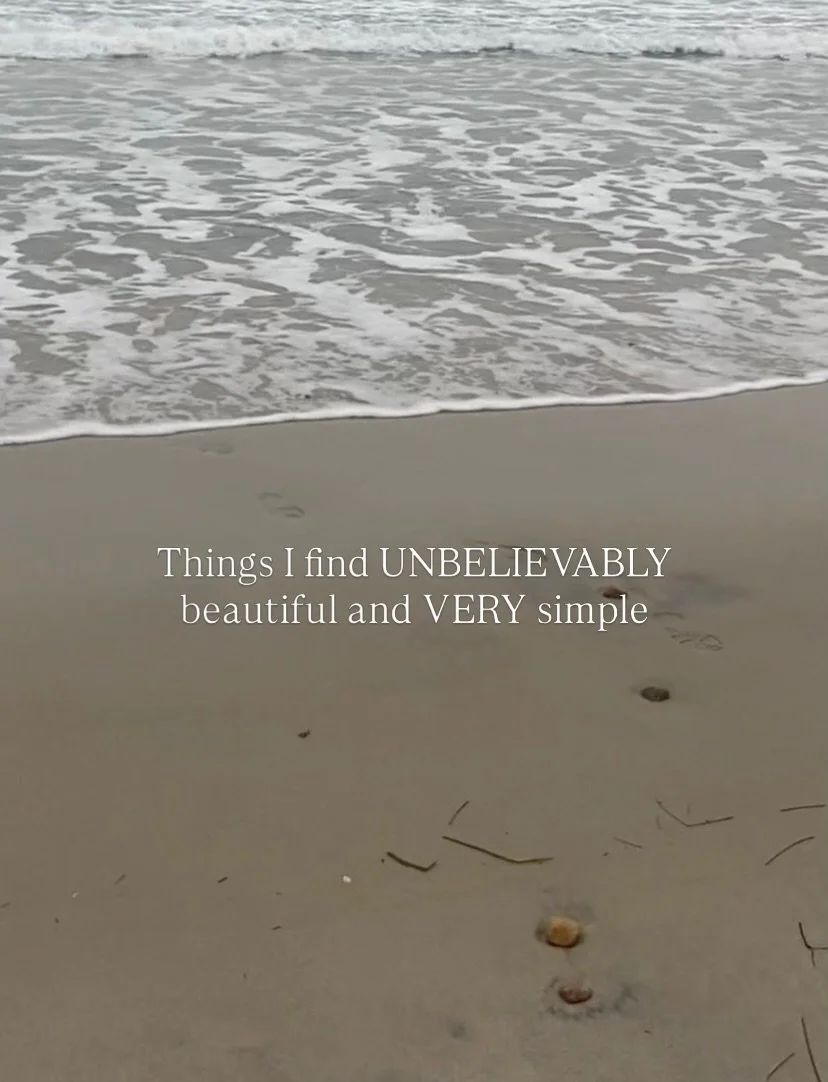 There&rsquo;s a kind of beauty that isn&rsquo;t curated or complicated.
.
It&rsquo;s found in small choices&hellip;the ones that bring you back into your body, your senses, your life as it&rsquo;s actually unfolding.
.
Use the good things now.
Let yo