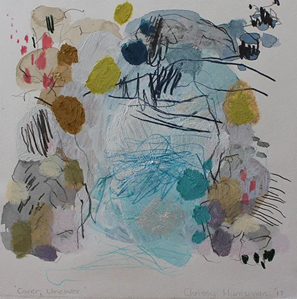 Chrissy Huntsman Mixed media drawing