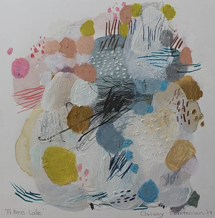 Chrissy Huntsman Mixed media drawing