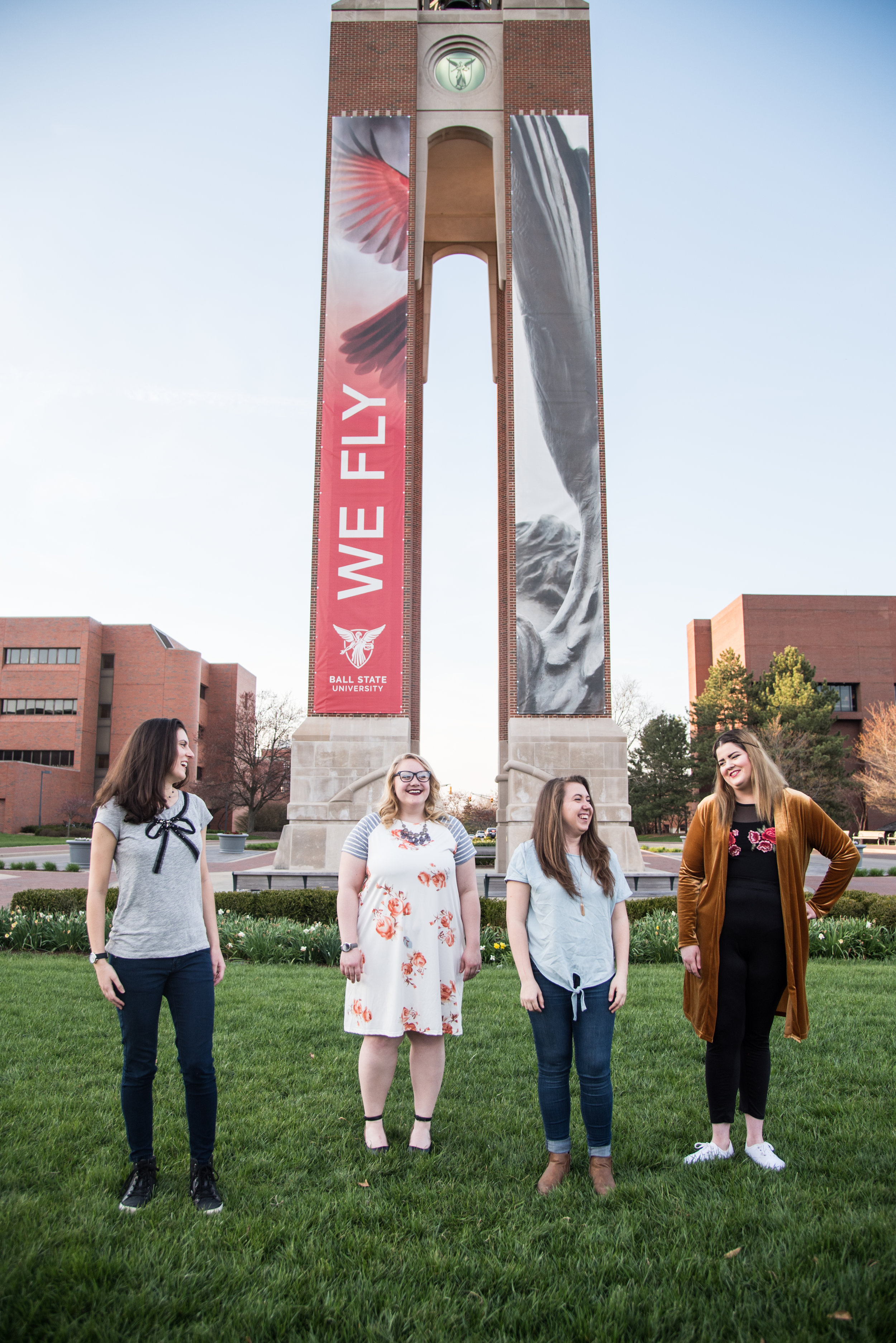 Ball State Graduation "Girls" Session — Kyla Jo Photography