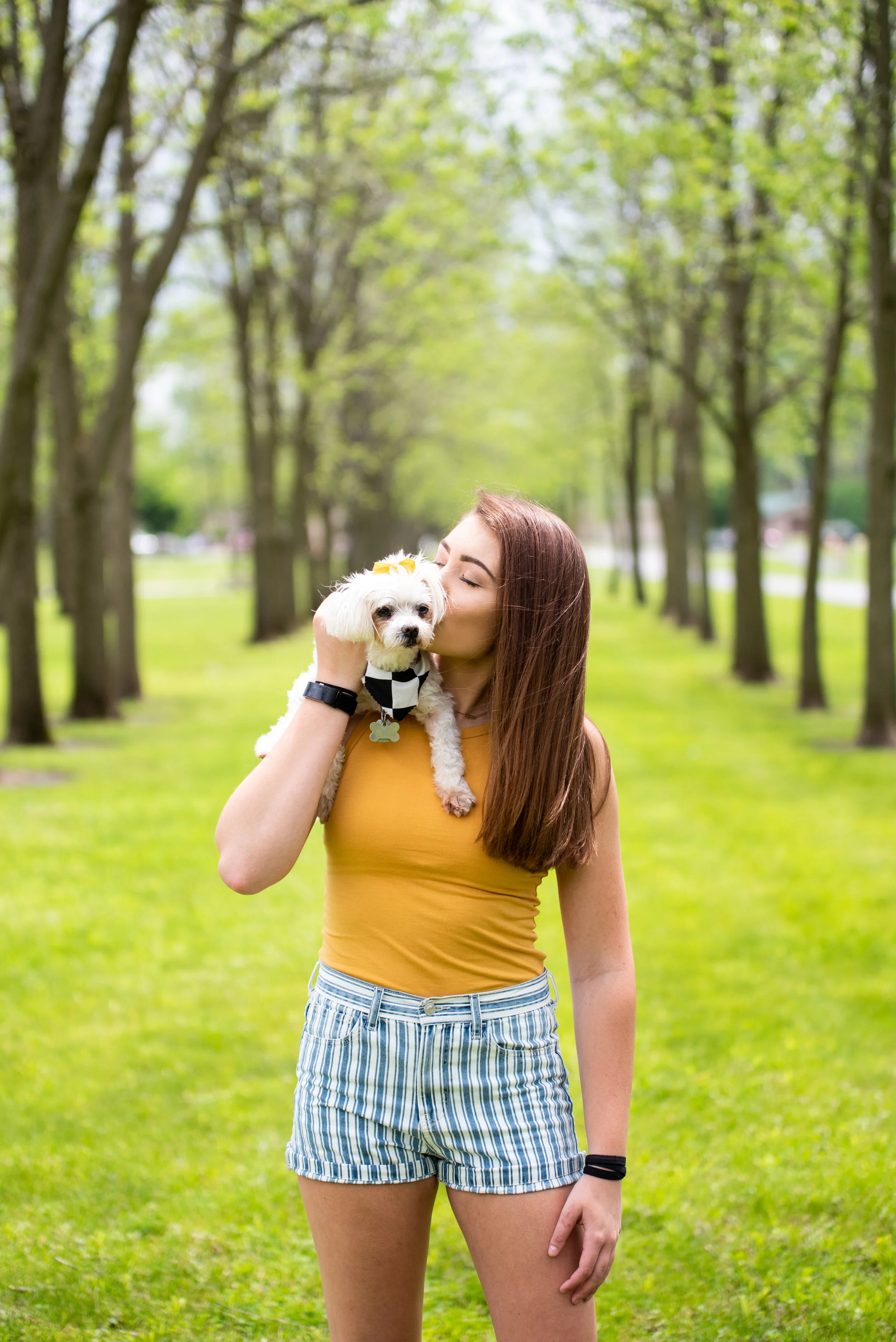 Gypsy Riley Riley With Her Dog Gypsy — Kyla Jo Photography