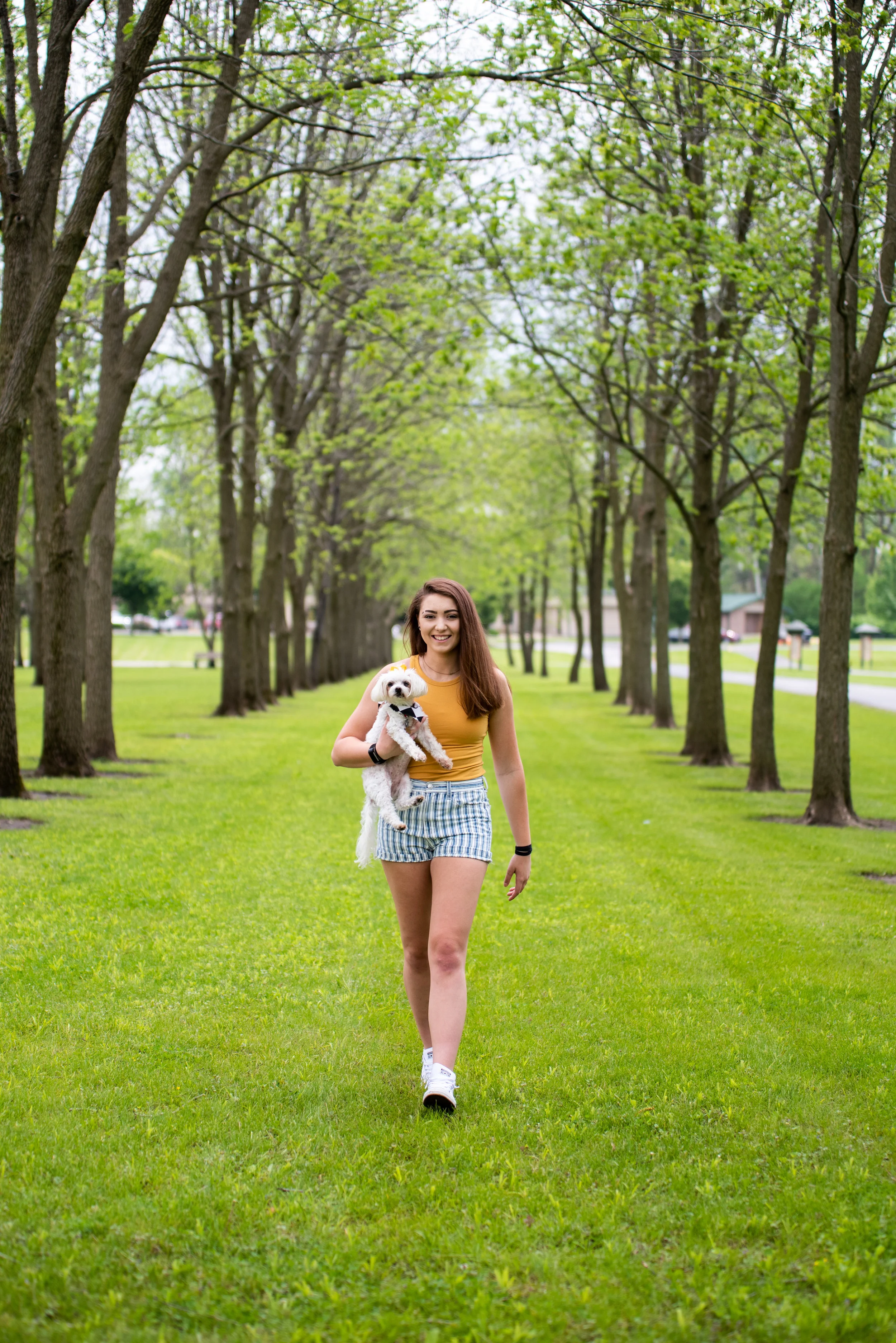 Gypsy Riley Riley With Her Dog Gypsy — Kyla Jo Photography