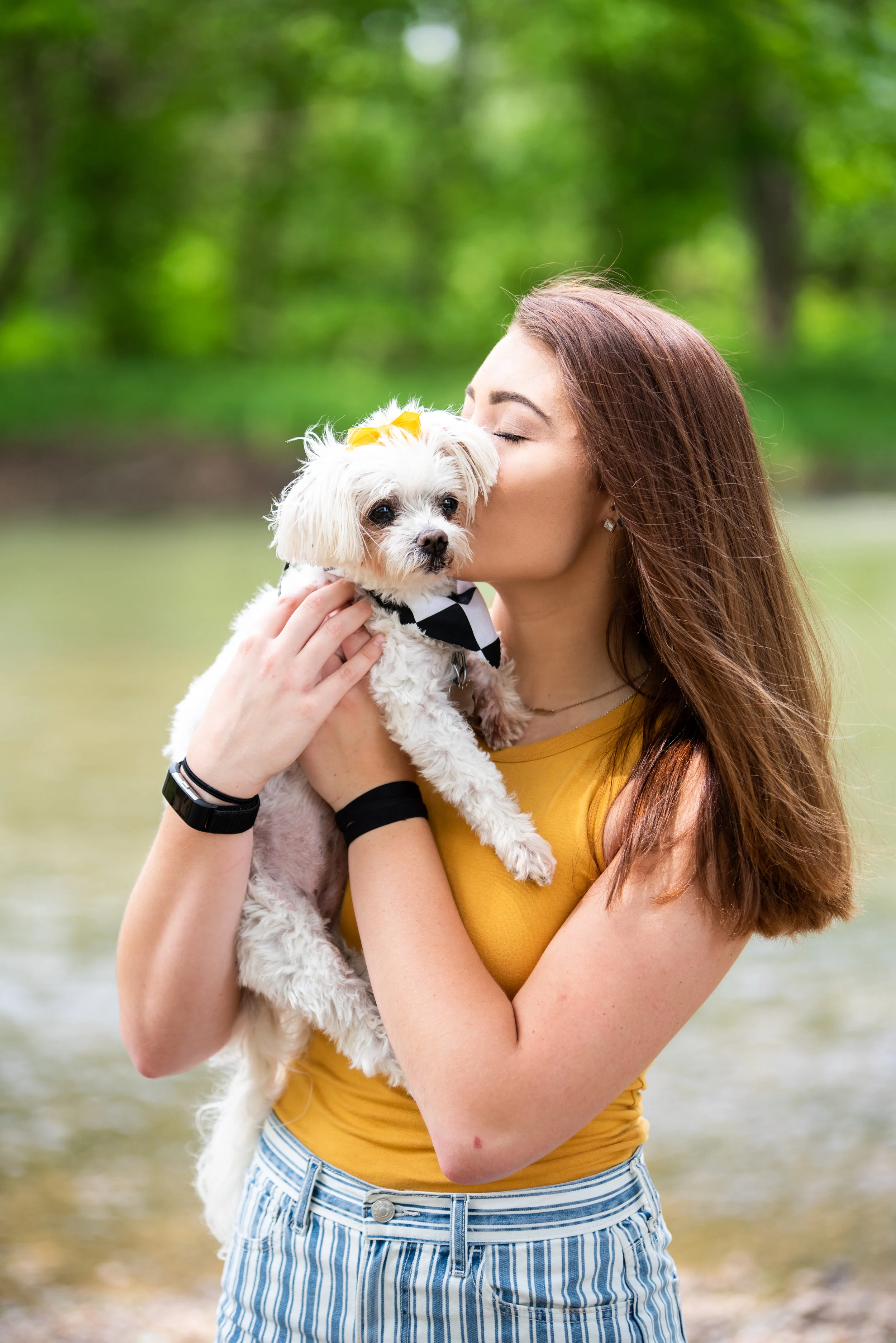 Gypsy Riley Riley With Her Dog Gypsy — Kyla Jo Photography