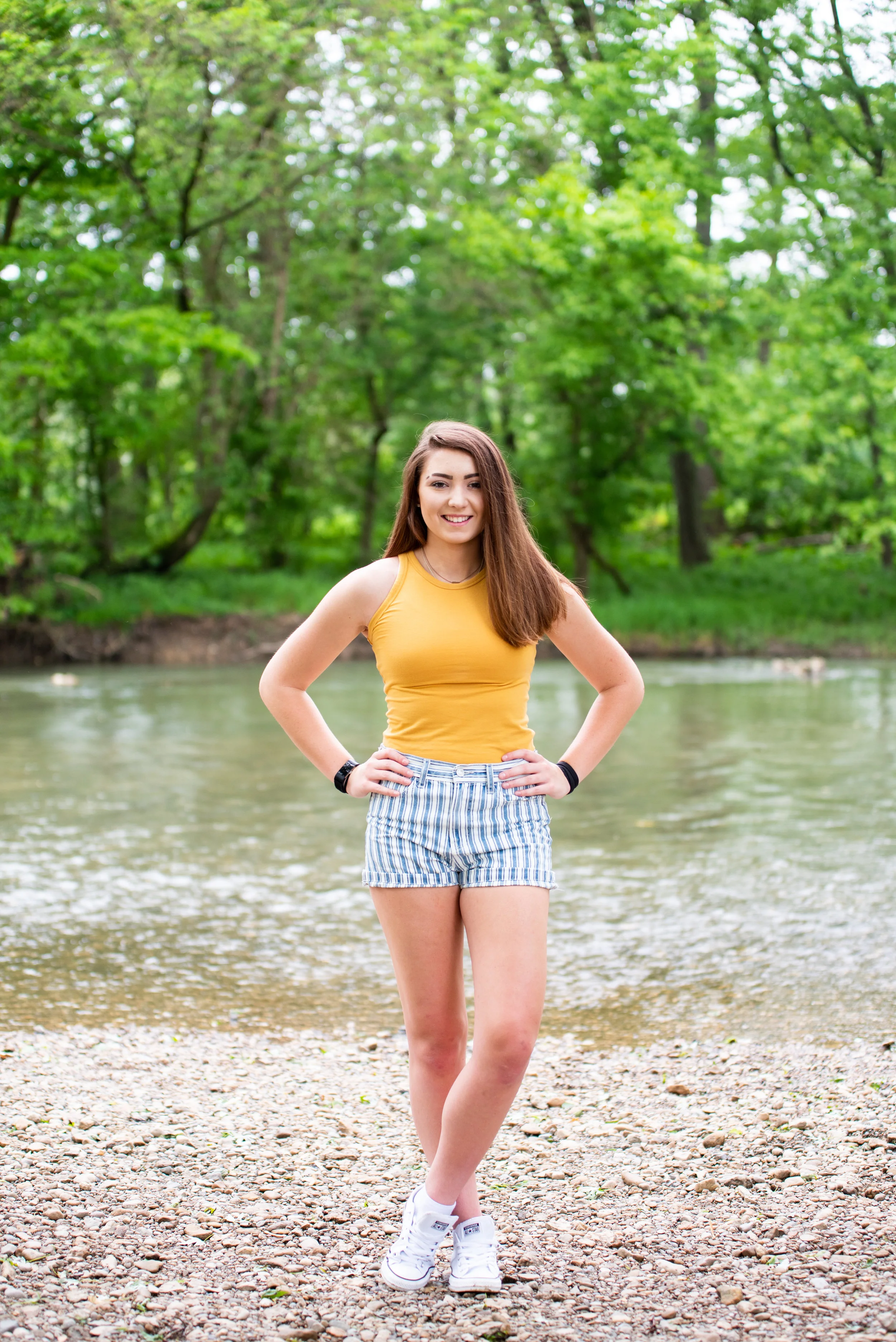 Gypsy Riley Riley With Her Dog Gypsy — Kyla Jo Photography
